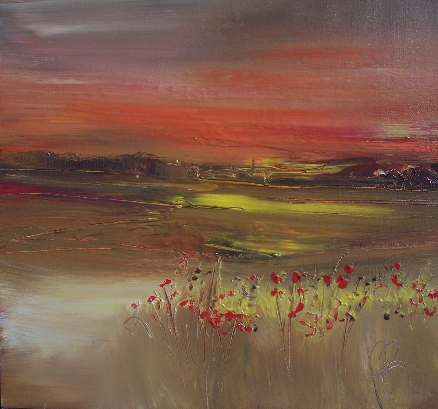 'Hazey Evening' by artist Rosanne Barr